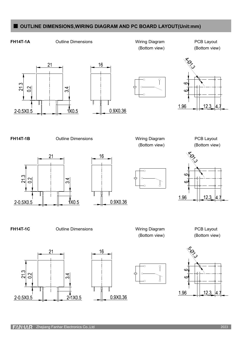 FH14T-Datenblattseite 3