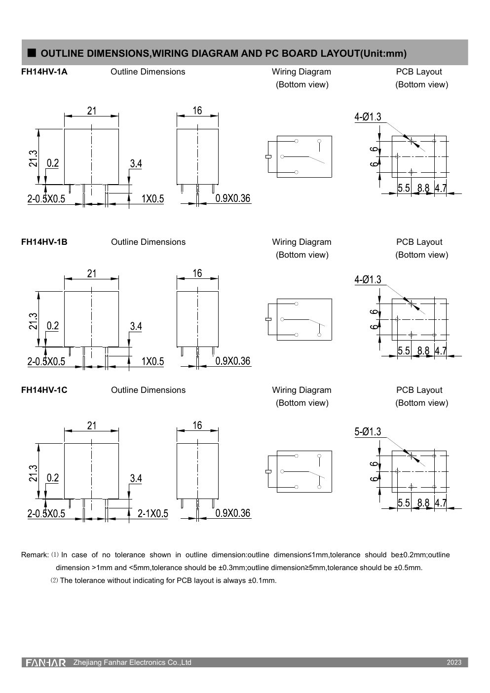 FH14T-Datenblattseite 4